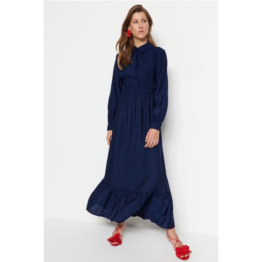 Navy blue dress